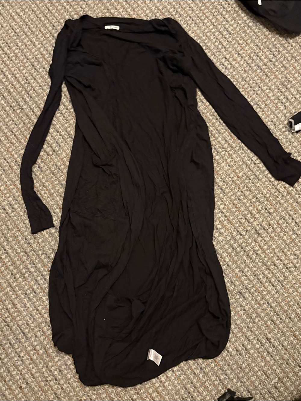 Black LA Made Long Sleeve Women’s Duster